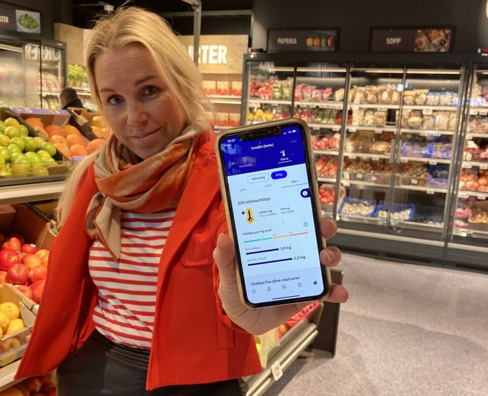 – Gjennom undersøkelser og dialog med kundene ser vi at de synes det er vanskelig å vite hva de skal gjøre for å spise mer klimavennlig, sier bærekraftsdirektør Signe Bunkholt Sæter i Norgesgruppen.