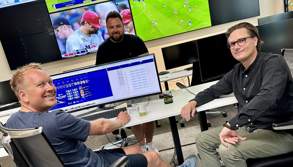 Åsmund Woldsengen (t.v.), Glenn Arefjord og Lars Christian Bakke på Oddsen har hatt hendene fulle i sommer.