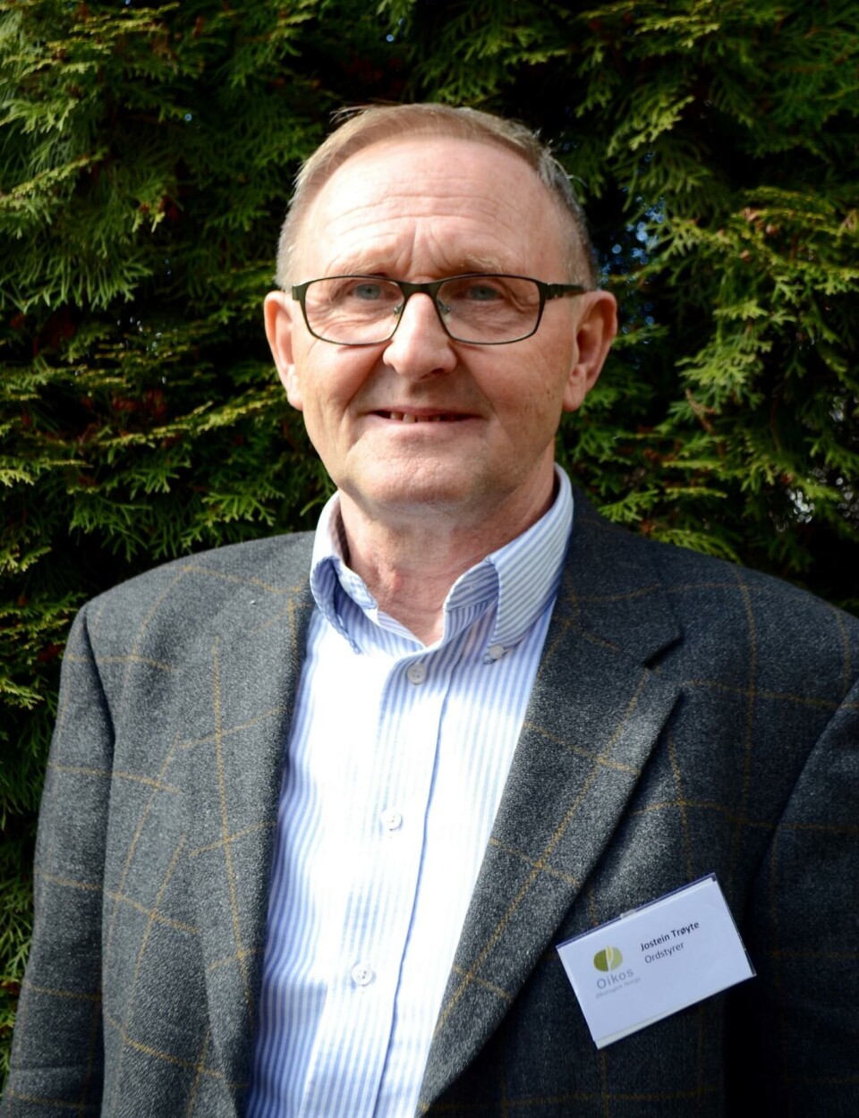 Styreleder Jostein Trøite i Oikos.