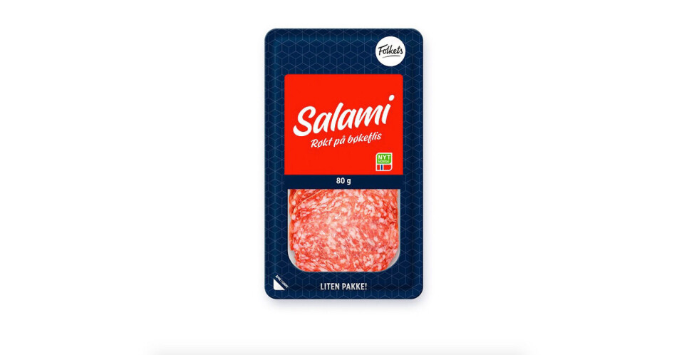 Salami i liten pakke