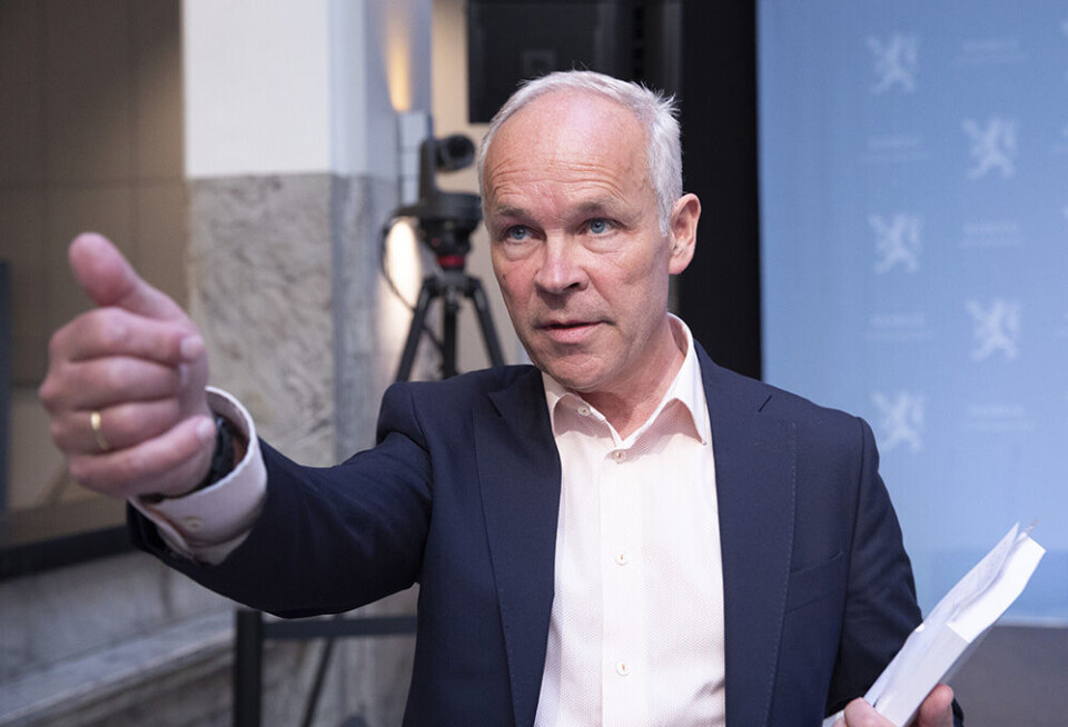 Finansminister Jan Tore Sanner (H). Foto: Terje Bendiksby, NTB scanpix