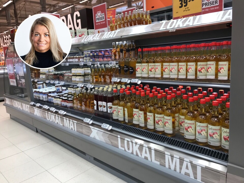 Lokalmathyllene er blitt stadig mer populære de siste årene. Norges landbruks- og matminister Sandra Borch tror det er rom for ytterligere vekst. Foto av Borch: Torbjørn Tandberg