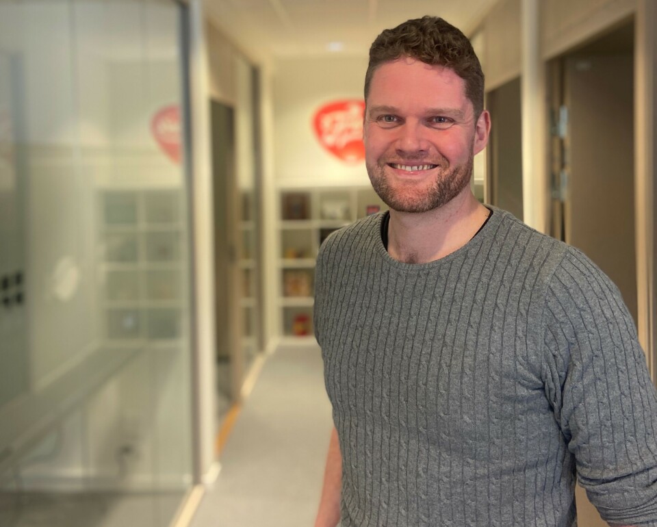 Adm. direktør Chris Callanan for Mondelēz i Norge og Danmark. Foto: Mondelēz International