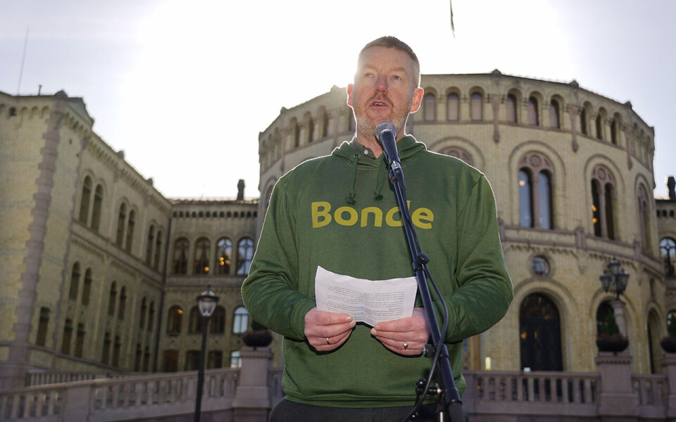 Leder Bjørn Gimming i Norges Bondelag leder jordbrukets forhandlingsutvalg, som fredag varslet det er grunnlag for forhandlinger med staten.