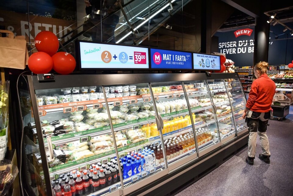 Omsetningen i tradisjonell dagligvare falt med 2,8 prosent i 2022. Det tilsvarer 5,8 milliarder kroner. Illustrasjonsfoto: Are Knudsen