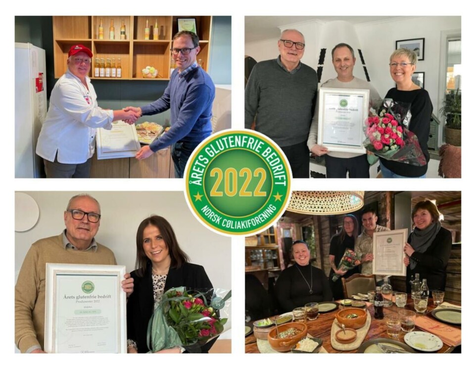 Årets glutenfrie bedrifter 2022
