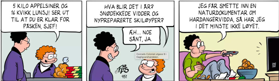 Conrads Colonial utgave 9 i Dagligvarehandelen.