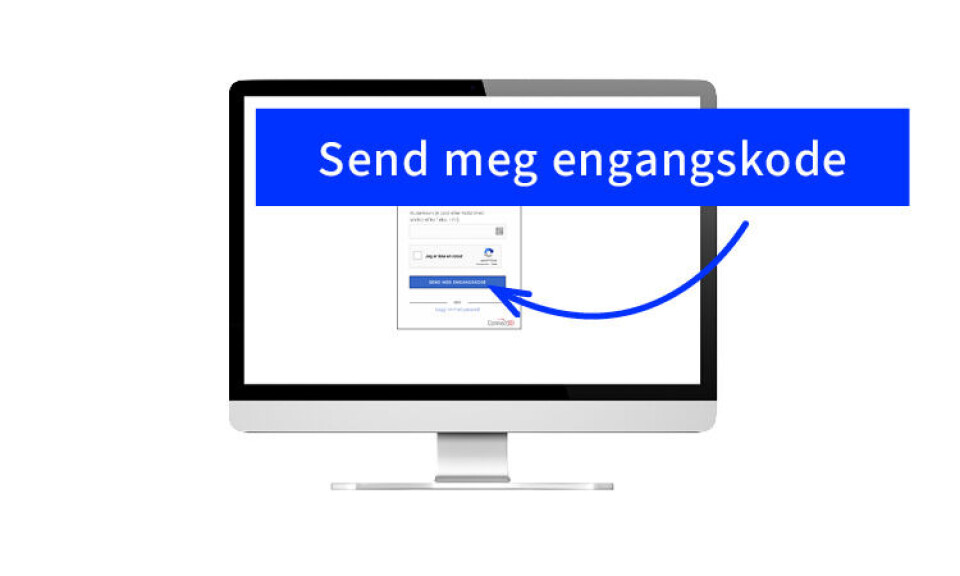 3 skjermbilde send meg engangskode