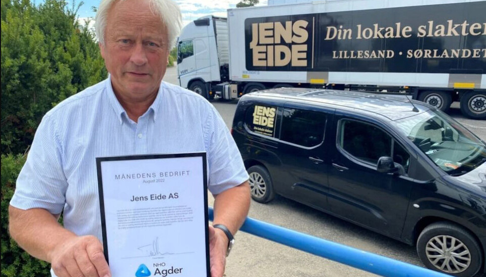 Jens Eide har vært godt synlig i strømdebatten. I august 2022 ble selskapet hans kåret til månedens bedrift av NHO Agder. Nå er det på'n igjen. Jens Eide har vært godt synlig i strømdebatten. I august 2022 ble selskapet hans kåret til månedens bedrift av NHO Agder. Nå er det på'n igjen.