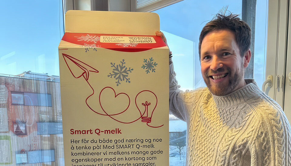 Henrik Kopstad Arnesen, leder ved Smart senter for sosial innovasjon i Tønsberg kommune, er glad for å ha fått Q-Meieriene med på laget.