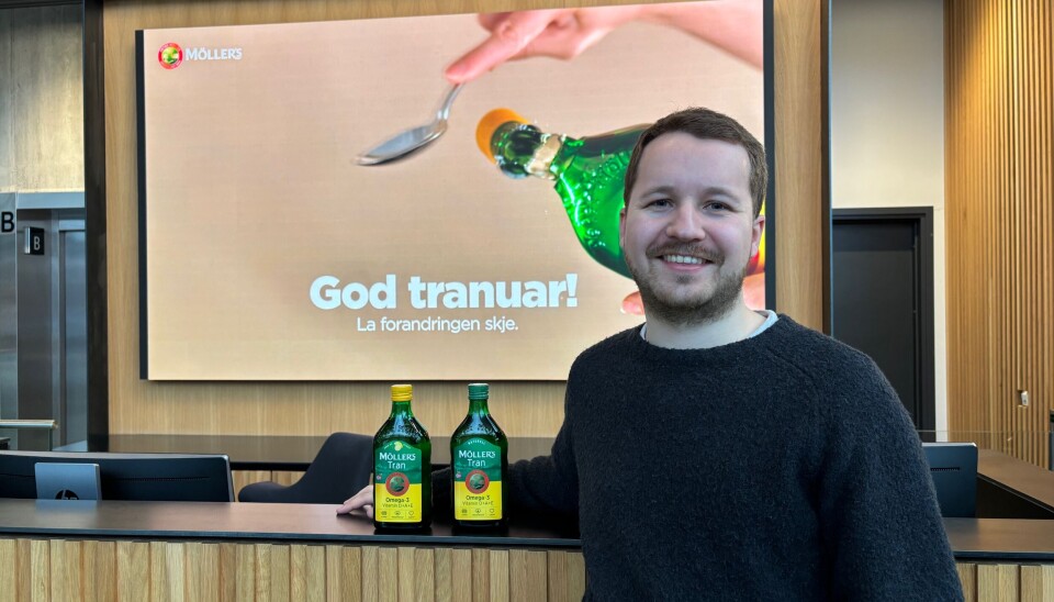 – Det er temmelig korka å ikke bruke gul for å vise sitronsmak. Så nå gjør vi noe med det, sier Anders Brunæs, senior merkevaresjef i Orkla Health Norge.