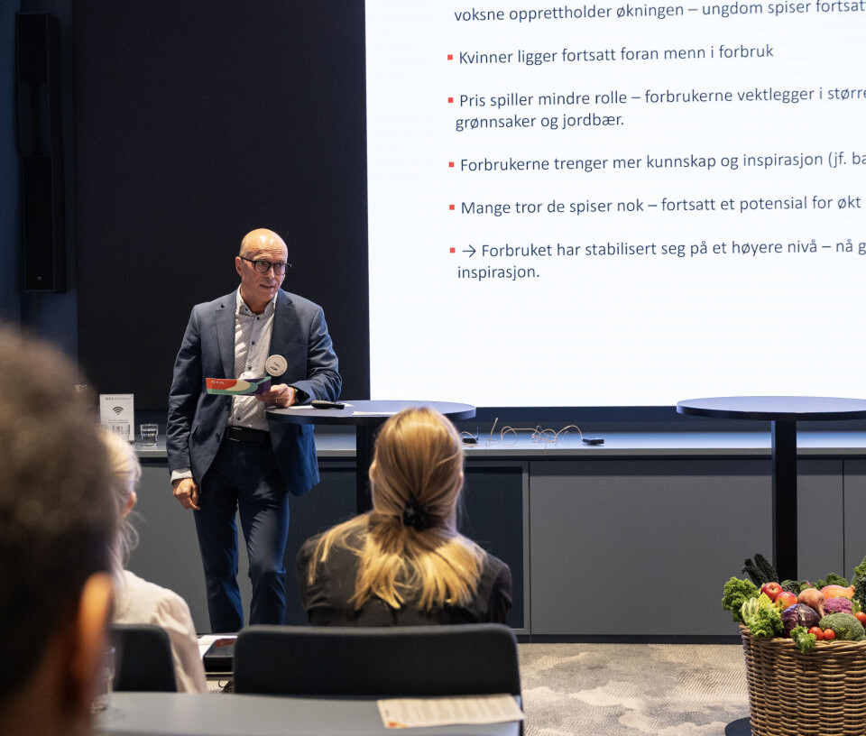 De som spiser lite frukt og grønt synes de spiser nok