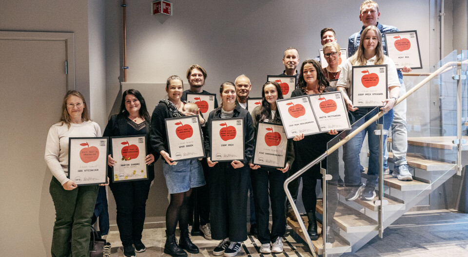 Her er vinnerne av NM i frukt og grønt dagligvare