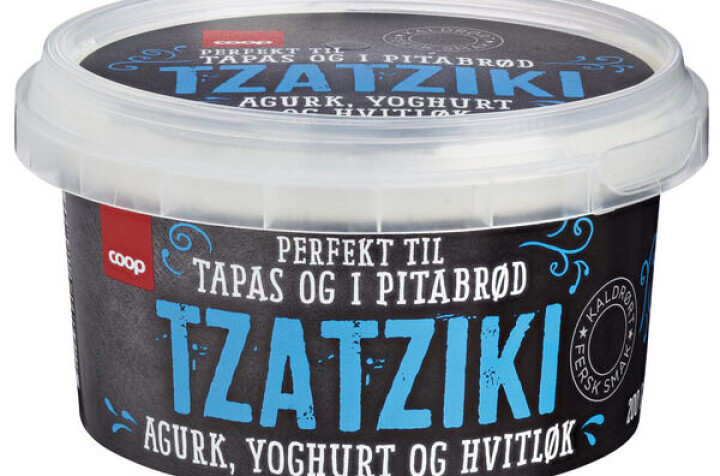 Coop tilbakekaller Tzatziki