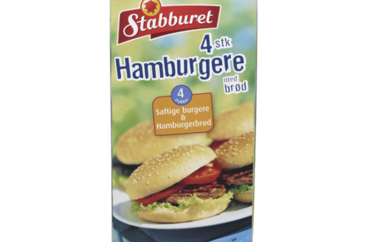 Orkla trekker tilbake Stabburet Hamburger med brød – kan inneholde melk