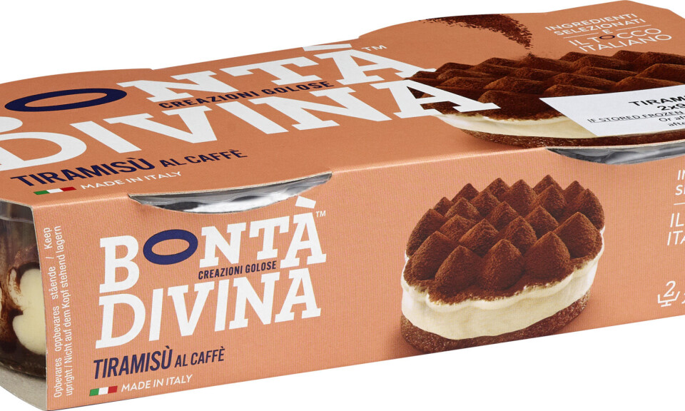 Geia tilbakekaller Tiramisu 2x90g på grunn av feilmerket vare