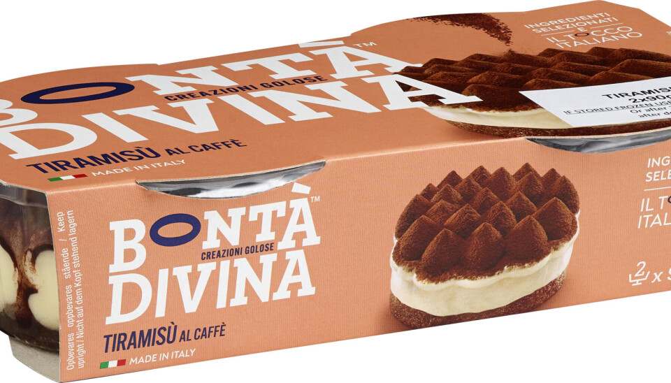 Geia Foods tilbakekaller Tiramisu.
