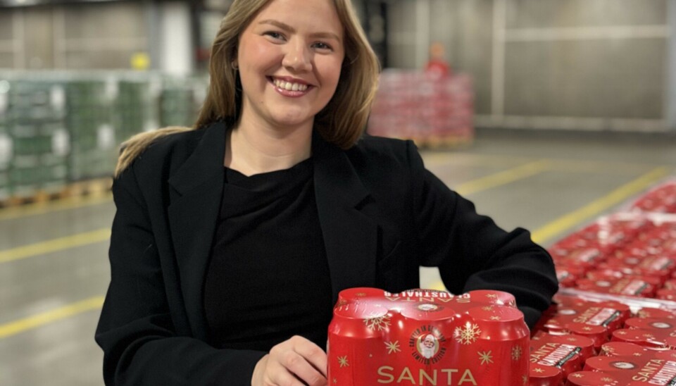 Comeback: Etter å ha testet radler som juleøl-alternativ i fjor, tar merkevaresjef June Vorraa i Hansa Borg i år Santa Clausthaler tilbake til norske butikkhyller