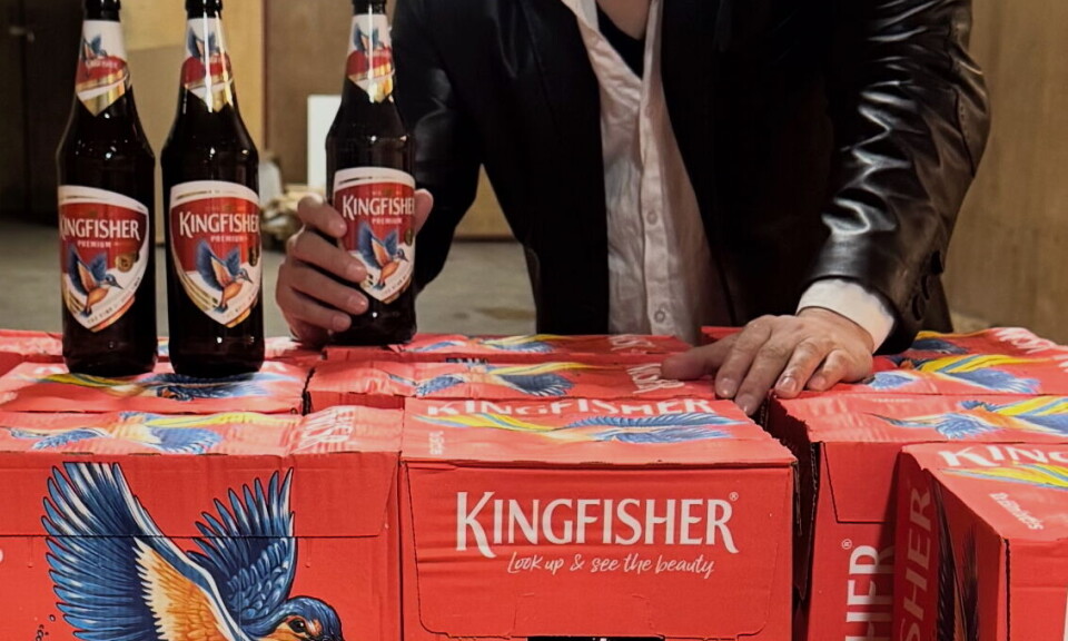 Styrker seg på indisk øl