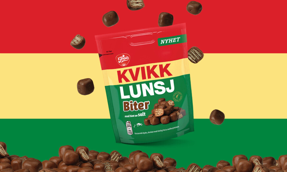På kort tid er Kvikk Lunsj Biter blitt landets mest solgte sjokoladepose