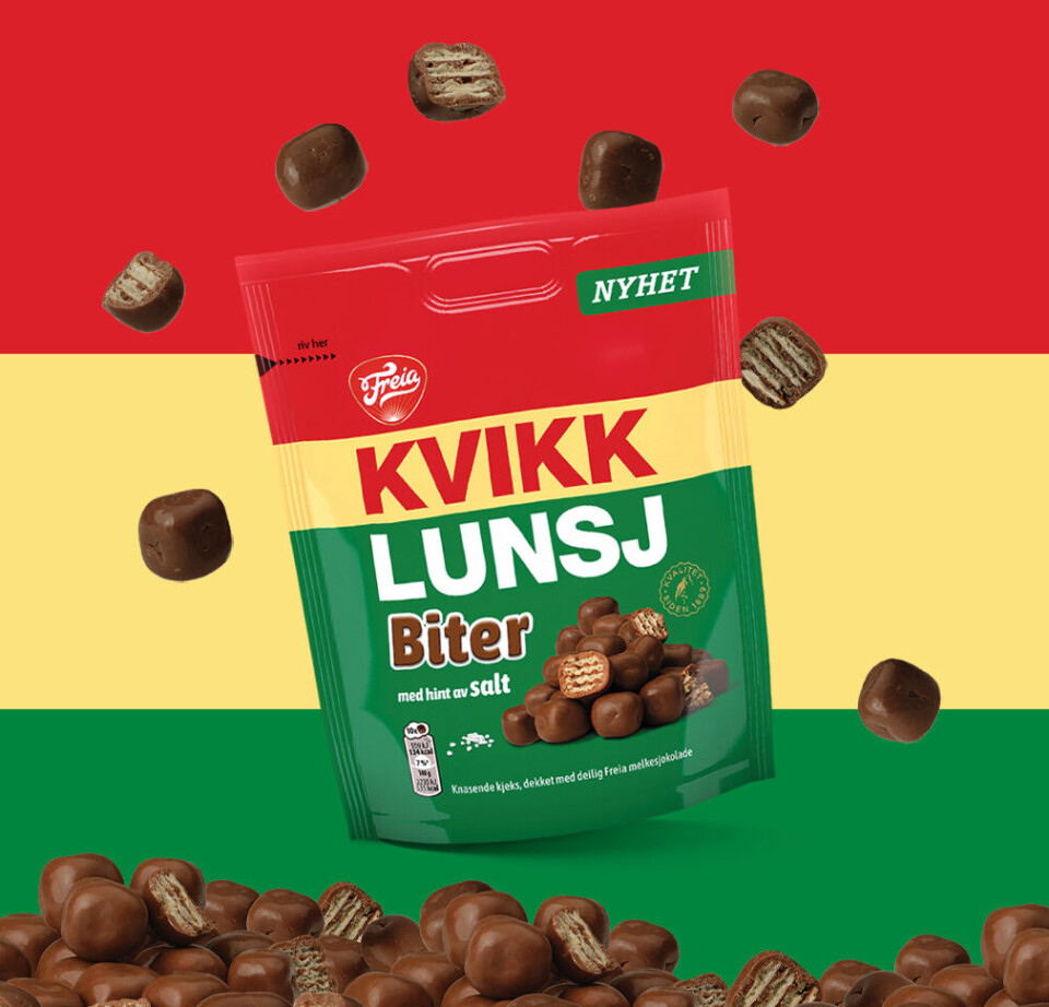 På kort tid er Kvikk Lunsj Biter blitt landets mest solgte sjokoladepose