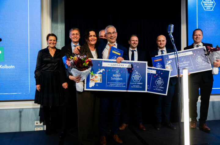 Meny Solsiden og Extra Sveio er Årets matgledebutikker 2025