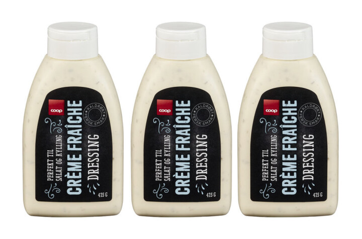 Tilbakekaller Coop dressing creme fraiche