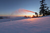 Snøproduksjon i Trysil.