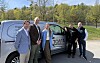 Fra venstre: Lars Furu, Fredrik Matheson, Marte Bjelland, Ahmed Mohammed Salih og Geir Vårdal Nilsen. Foto: Toma/Toyota