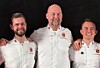 Eirik Tufte, Christer Karlsson og Aron Espeland skal lage maten for fotballandslaget i USA.