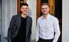 Gründerne bak LEV Collection, Emil Thowsen Harloff og Jonas Tillung Fredriksen.